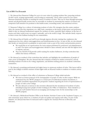 List of 2015 Ten Demands.pdf