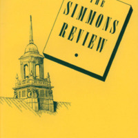 Cover of Simmons Review, August 1943 (volume 25, number 4)