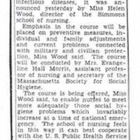 Simmons to Offer Course for Nurses