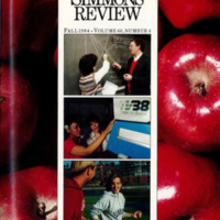 Cover of Simmons Review, Fall 1984 (volume 66, number 4)