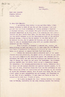 Letter from Derman to Jane Donnely [June Donnelly]