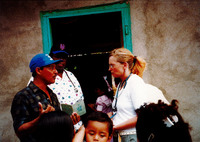 Doorway conversation