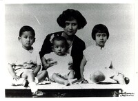 The Princess Mother with her children