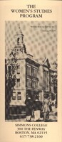 Women’s Studies Department brochure