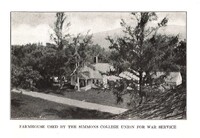 Farmhouse used by the Simmons College Union for War Service