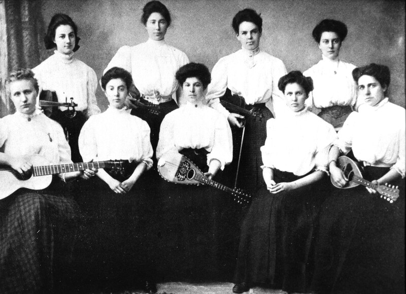Mandolin Club members, c. 1907