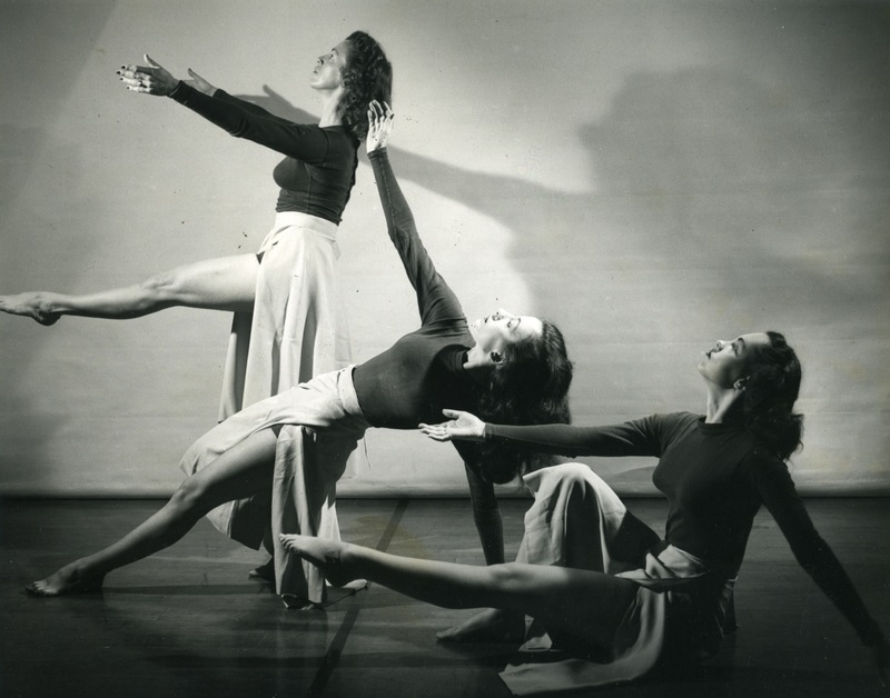 Members of the Modern Dance Club, c. 1947