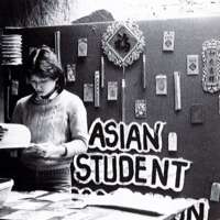 Asian Student Association display, c. 1981