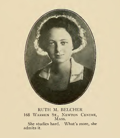 Dyk, Wellesley yearbook photo (1923).png